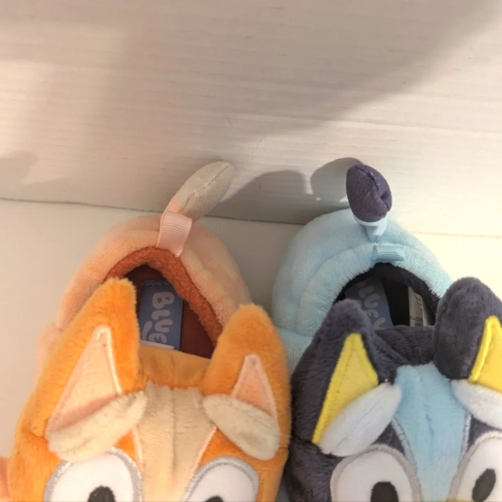 Bluey 3D Toddler Plush Slippers New‎ Without Tags Size 5/6